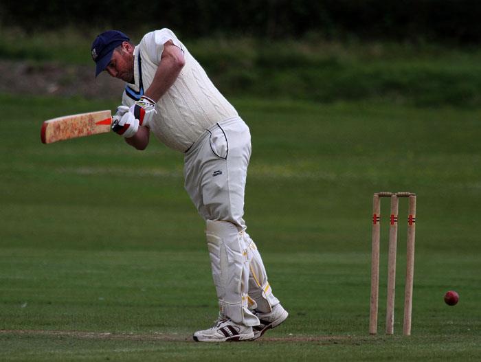 Simon Holliday cracked 49 not out for Haverfordwest